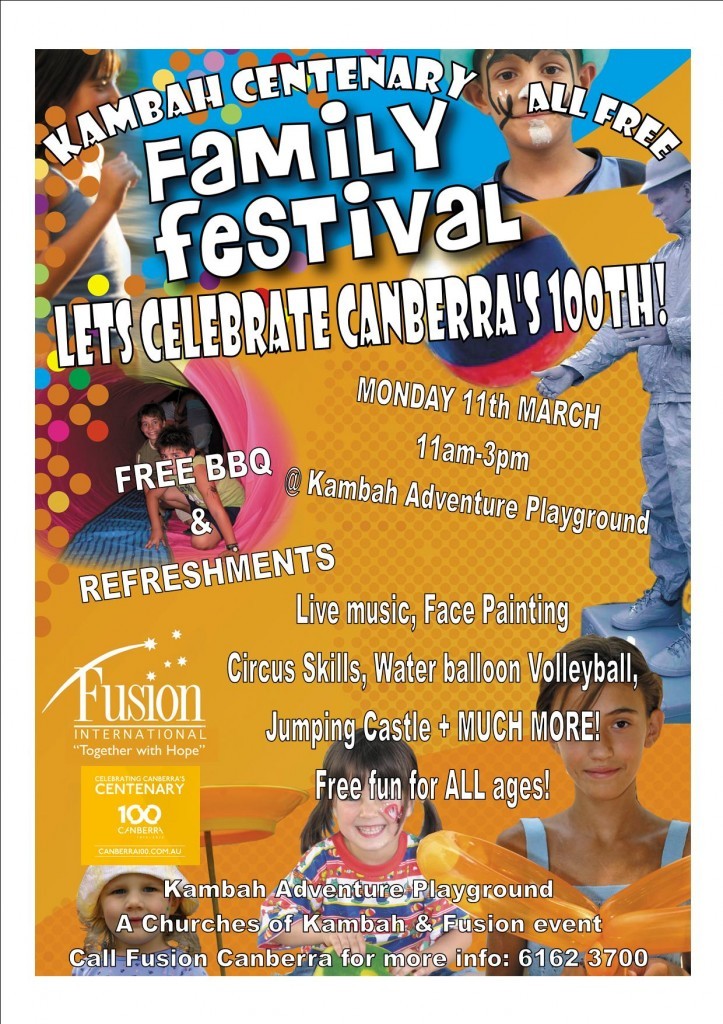 Kambah Family Festival FLYER