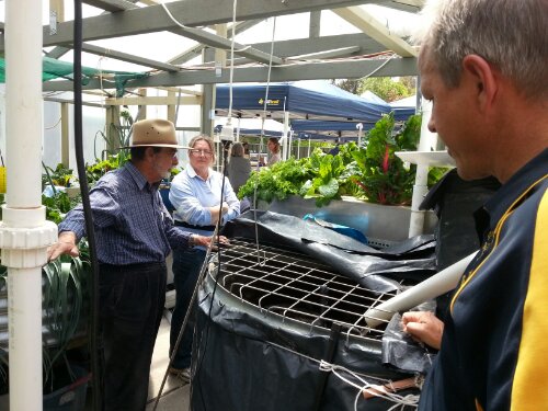 YWAM National leaders tour Fusion Canberra’s aquaponics systems